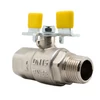 Kép 3/3 - Golyóscsap gázra fogantyúval DN15 1/2" fix KB (Herz)