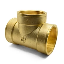 Sárgaréz menetes idom 2"