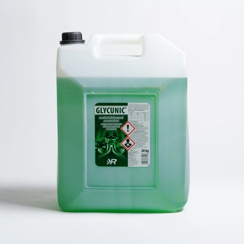 Ipari fagyálló folyadék zöld etilén-glikol koncentrátum  -72°C 20 kg/kanna