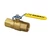 Golyóscsap gázra acél fogantyúval DN32 5/4" (Herz)