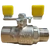 Golyóscsap gázra T fogantyúval DN15 1/2" fix KB (Herz)