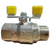 Golyóscsap gázra T fogantyúval DN20 3/4" fix KB (Herz)